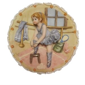 VINTAGE Ballerina 3D Wall Art Hanging Decor by Turtle King Corp.
